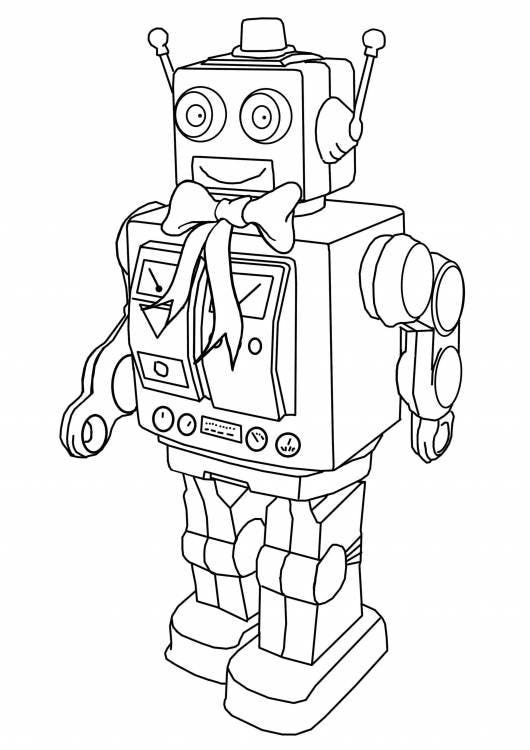 Join in the fun and bring color to Santa's Village with this coloring page featuring a robot from the North Pole! The elves love making magical new toys.